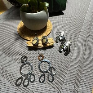 Sterling Silver Earrings Bundle
